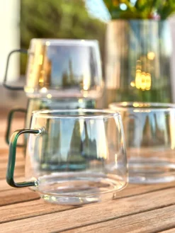 Mok ANDERS glas 40cl Ø13xH18cm assorti