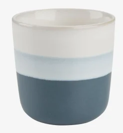 Mok FREDERIK 20cl blauw/groen 2 stuks