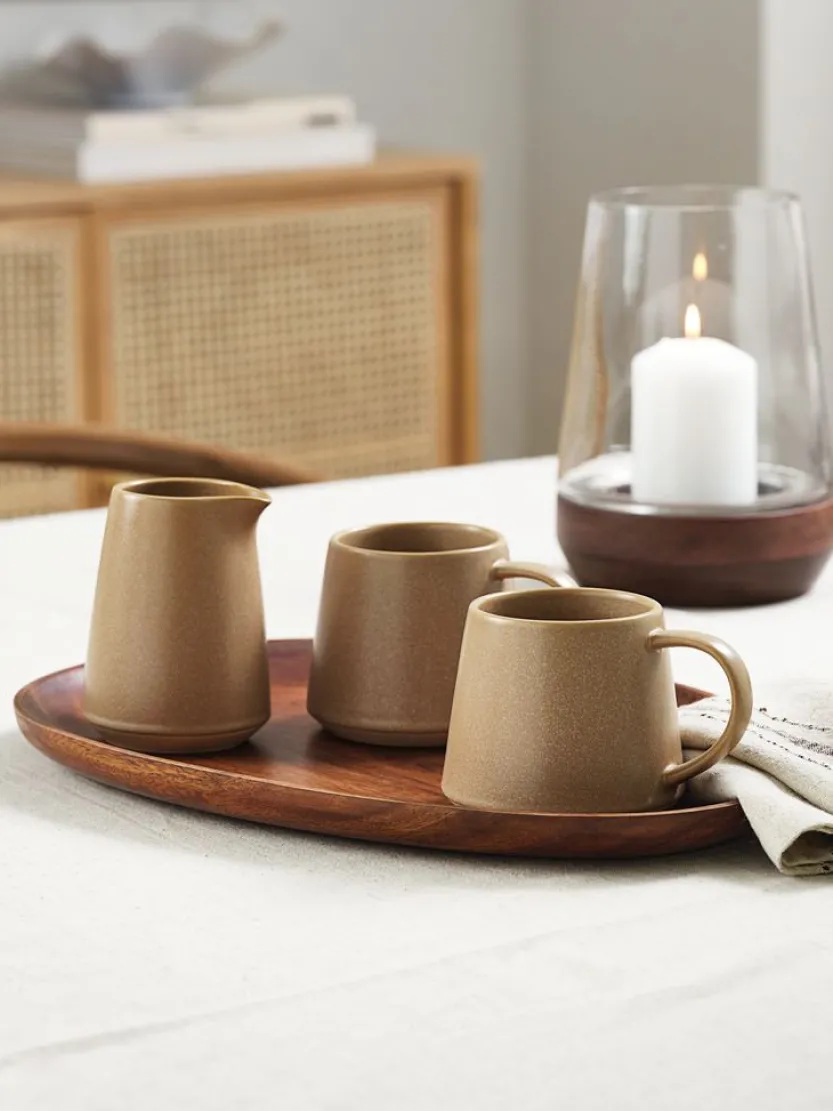 Mok OLLE 33cl Ø10xH9cm bruin