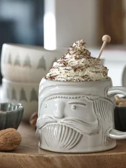 Mok PYNT B15xL10xH9cm steengoed 36cl wit