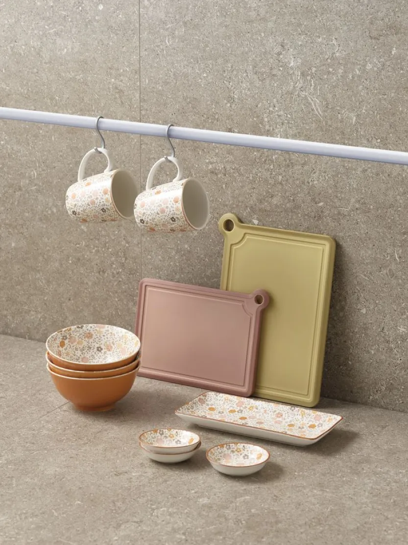 Mok VETLE Ø8xH10cm 35cl bloemen