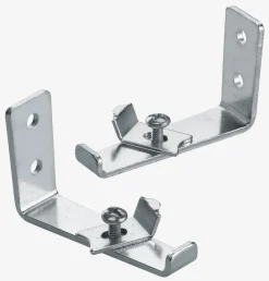 Muurbevestiging FIXI voor gordijn 2 stuks 6 cm zilver