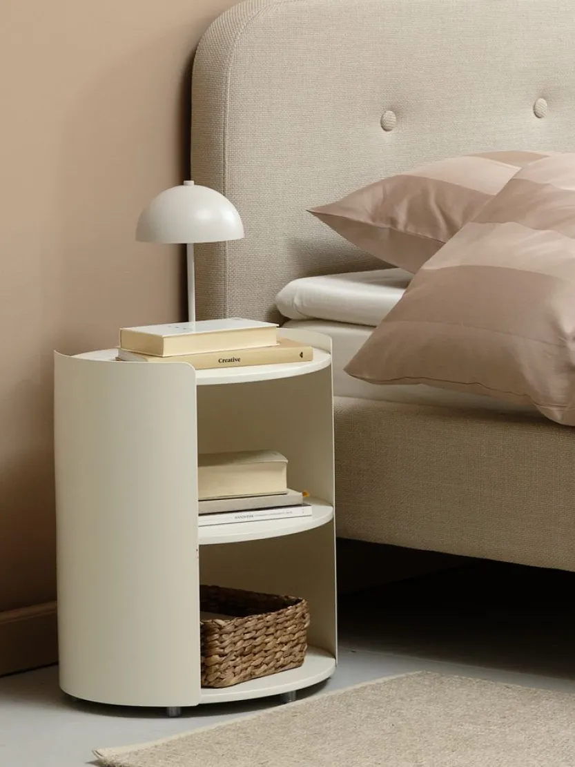 Nachtkastje BALLING 1 schap wit