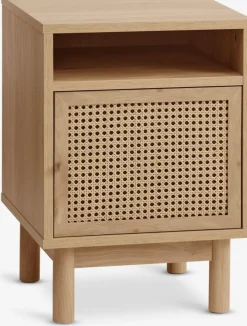 Nachtkastje HALMSTAD 1 deur eiken kleur