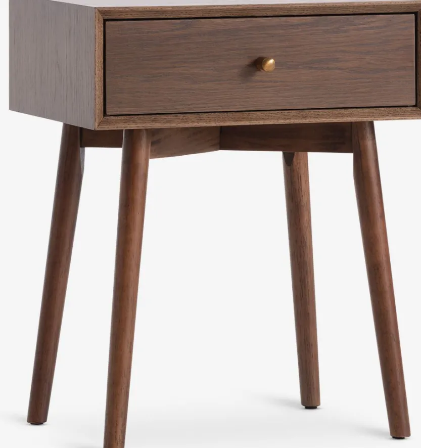 Nachtkastje HOKKSUND 1 lade donker eiken