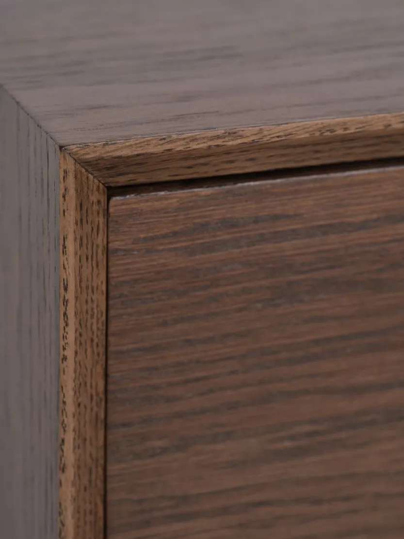 Nachtkastje HOKKSUND 1 lade donker eiken