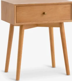 Nachtkastje HOKKSUND 1 lade bruin