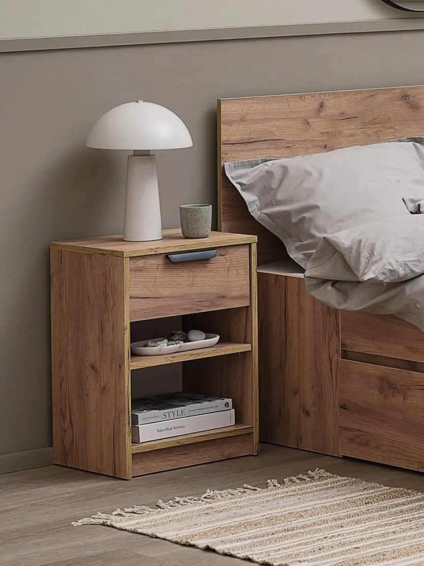 Nachtkastje JENSLEV 1 lade eiken