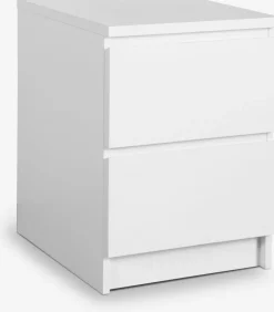Nachtkastje LIMFJORDEN 2 lades wit