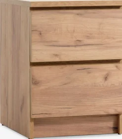 Nachtkastje LIMFJORDEN 2 lades naturel eiken