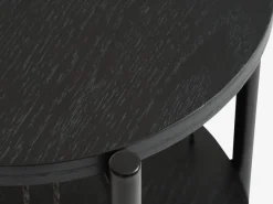 Nachtkastje SNESLEV 1 schap zwart