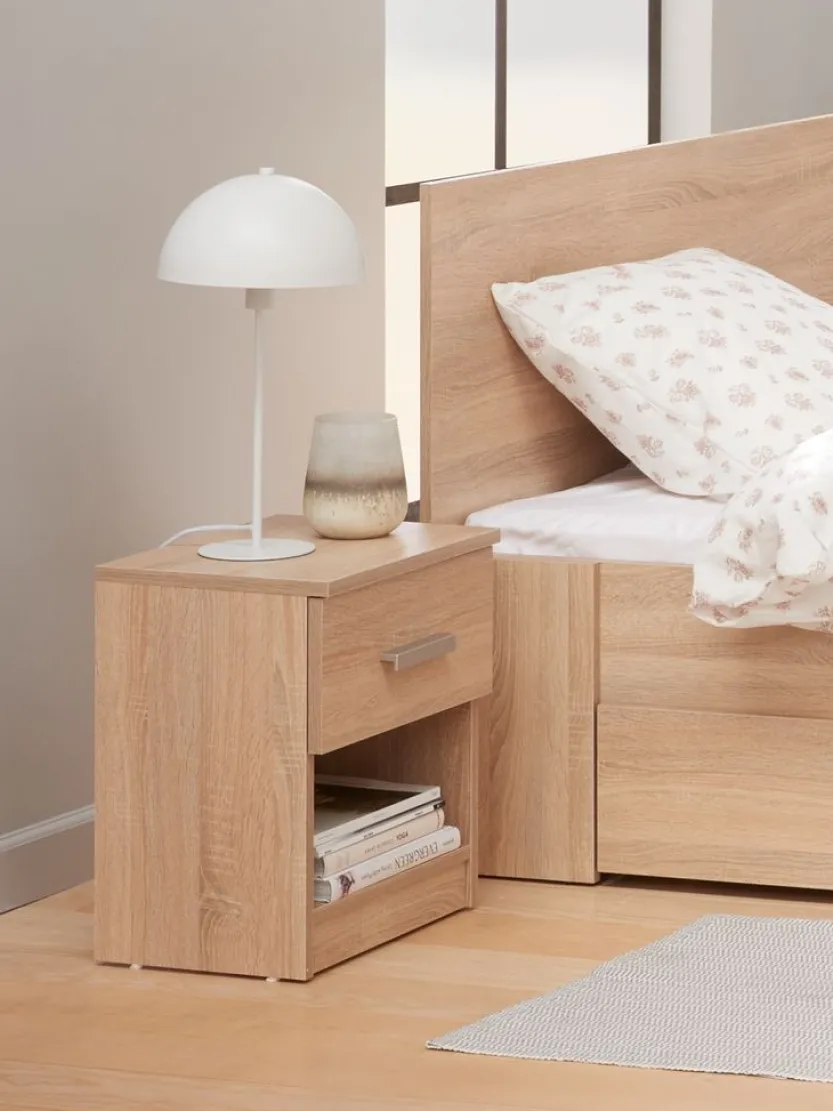 Nachtkastje TAPDRUP 1 lade eiken