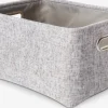 Opbergdoos ELIS B26xL36xH20 cm grijs