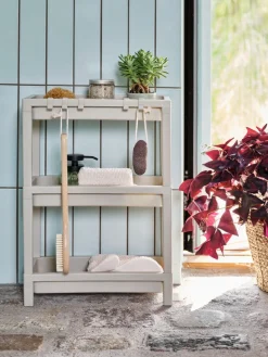 Open kast KAREBY beige