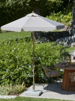 Parasol SMYGEHUK Ø200 beige/zand