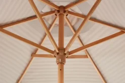 Parasol SMYGEHUK Ø200 beige/zand