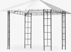 Partytent FAABORG B3xL3xH2,65m wit