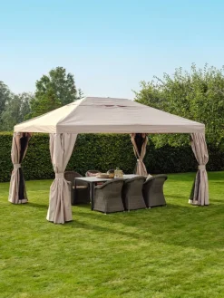 Partytent OURENSE B3xL4xH2.76m beige