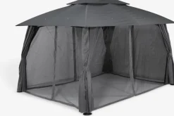 Partytent SANKT HANS B3xL4xH2.65m grijs