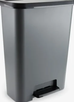 Pedaalemmer COMPATTA 50L donkergrijs/zwart