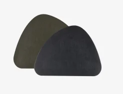 Placemat ARTISKOKK 33x44 omkeerbaar zwart/groen