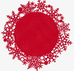 Placemat IDUN Ø38 rood