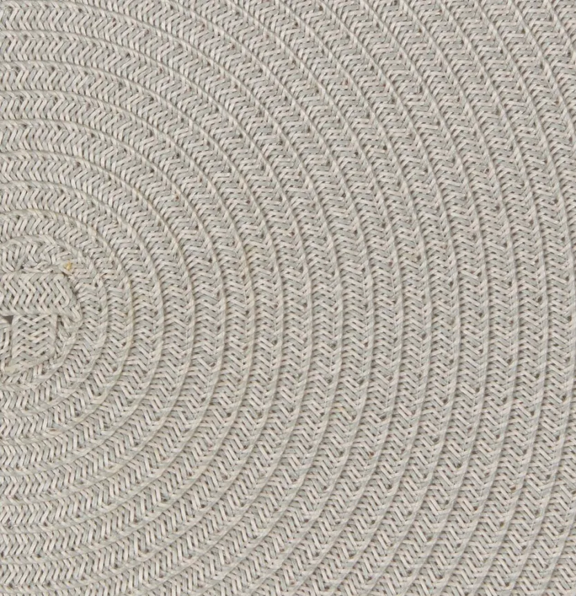 Placemat KUNGSMYNTA Ø38 zilvergrijs