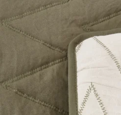 Plaid GULSTARR 130x180 gewatteerd groen