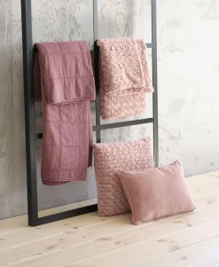 Plaid KONGSSPIR 140x200 roze