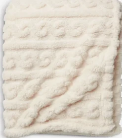 Plaid SELENIT 130x170 wit