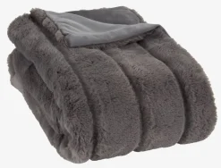 Plaid STAVKLOKKE 130x170 grijs