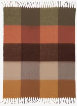 Plaid TUSENFRYD 130x180 blok mix