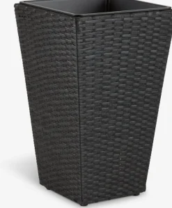 Plantenbak BLOMMOR B31xL31xH50 zwart