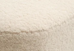 Poef OREBO 84x45 off-white teddy