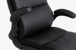Professionele bureaustoel KASTBJERG zwart kunstleer
