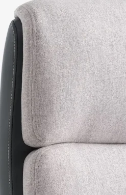 Professionele bureaustoel MARBJERG grijs/zwart kunstleer