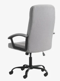 Professionele bureaustoel SKODSBORG grijze stof/zwart