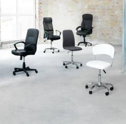 Professionele bureaustoel BILLUM zwarte mesh