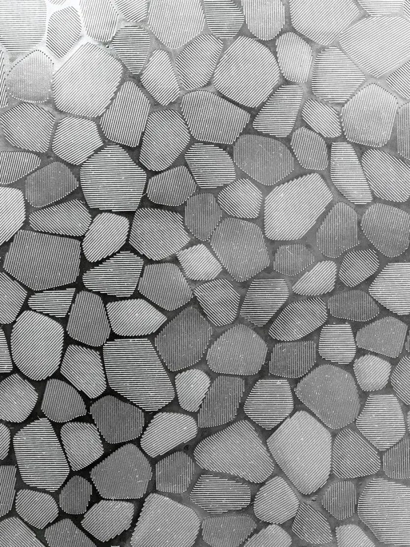 Raamfolie FOSSEN 45x200 steen