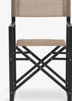 Regisseur stoel NAGELSTI zwart