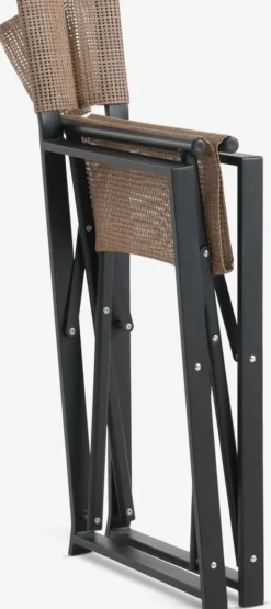 Regisseur stoel NAGELSTI zwart