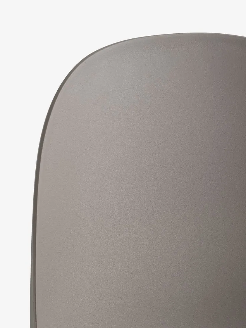 RINGSTED Ø100 tafel zwart + 4 ULDAL stoelen bruin