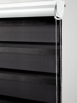 Rolgordijn duo ALSTEN 60x180 zwart