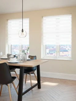 Rolgordijn duo FEMRIS 60×180 wit