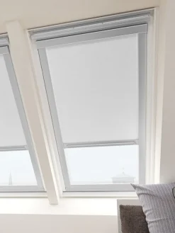 Rolgordijn verduisterend MORS dakraam wit