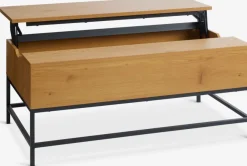 Salontafel AABENRAA L110 opklapbaar/opbergruimte eiken