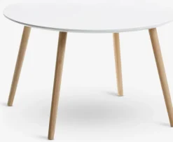 Salontafel GALTEN Ø75 wit