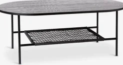 Salontafel HINNERUP 75x120 zwart