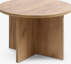 Salontafel KALVEHAVE Ø70 eiken kleur