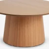 Salontafel KLIPLEV Ø80 eiken